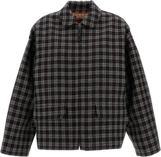Marni Multicolored Check Wool Jacket