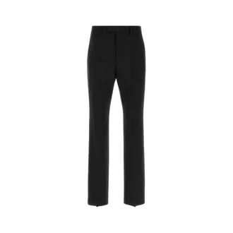 Valentino Garavani Suit Trousers, male, Black, Size: M Wool Blend Pant