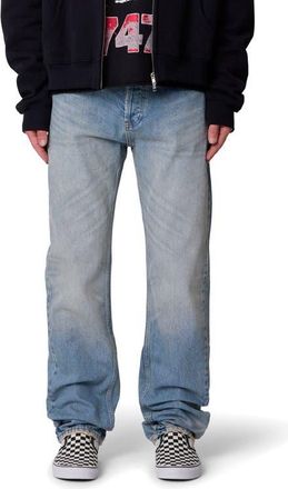 mnml Straight Leg Jeans in Western Blue at Nordstrom, Size 32
