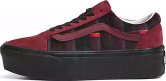 Vans Old Skool Stackform Red Black VN0A7Q5M02Y