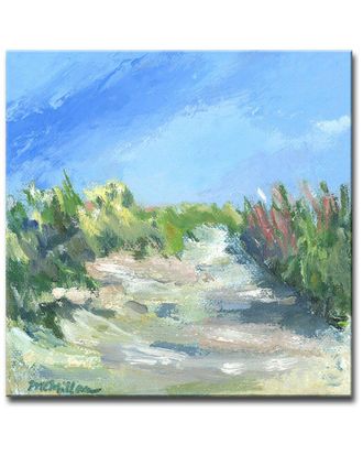 Ready2HangArt Ready2hangart Seagrass Walk Wrapped Canvas Wall Art