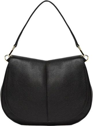 Gianni Chiarini Black Helena Round Shoulder Bag