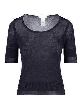 Christophe Lemaire Viscose and silk T-Shirt