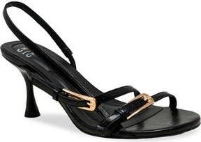 Chase + Chloe by Intouch Footwear Nadine Sandal in Black Pu at Nordstrom Rack, Size 5.5