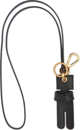 Jacquemus Le Porte Amico Leather Bag Charm in Black 990 at Nordstrom