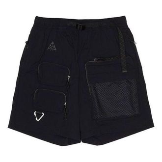 Nike ACG Multiple Pockets Cargo Casual Sports Shorts Black CK7856-013