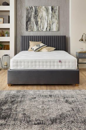 Aspire Home Accents True Hybrid Natural & Memory Pocket+ Mattress in White | Size: Single