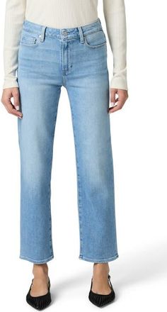 Paige Mason Ankle Straight Leg Jeans in Vail at Nordstrom, Size 31