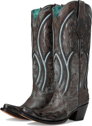 Corral Boots A4699 Cowboy Womens Boots Brown/Blue : 9.5 B - Medium, Leather