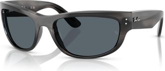 Ray-Ban Mega Balorama Blue Rectangular Unisex Sunglasses RB2289 1404R5 60