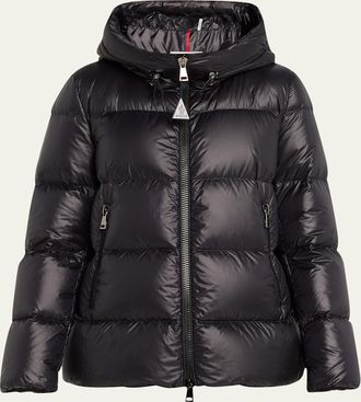 Moncler Seritte A-Line Short Down Jacket