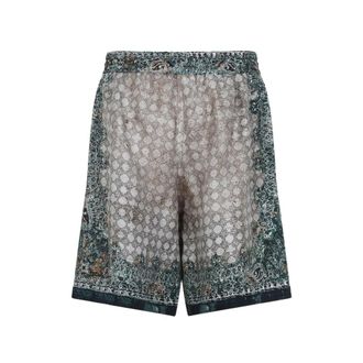 Amiri Multi Bermuda Shorts - Green