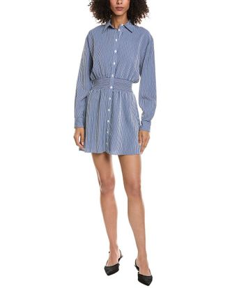 The Kooples Amy Stripes Mini Shirtdress