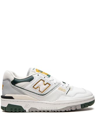 New Balance 550 White/Nightwatch Green sneakers