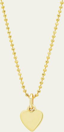 Jennifer Meyer 18k Heart Charm Necklace