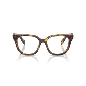 Prada 0pr C11v Classic Tortoiseshell Square Frame Eyeglasses