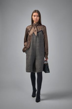 R13 Lace Trimmed Romper