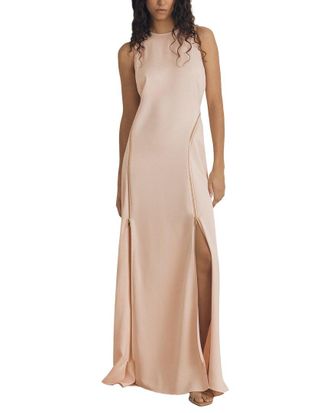 Reiss Leanna Sleeveless Wool-Blend Zip Dress