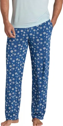Tommy John Second Skin Sleep Pant In Blue Snowfall