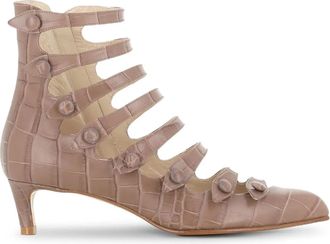 Dove Nuotano Gli Squali Stivaletti in pelle 45mm - Toni neutri