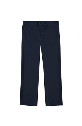 Fortela Reno Herringbone Cotton Trousers in Blue at Nordstrom, Size 34 Eu