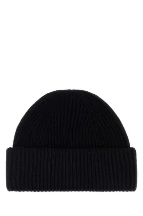 Maison Kitsun&eacute; FOX Beanie - Black