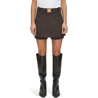 Aligne Brianna Skort in Chocolate at Nordstrom Rack, Size 10