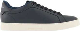 Emporio Armani Basis Sneakers - Heren - Sneakers - Blauw - 40 EU - Schoenen