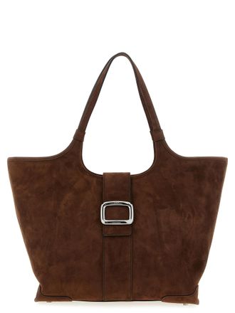 Roger Vivier Womens Medium Viv Choc Shopping Bag