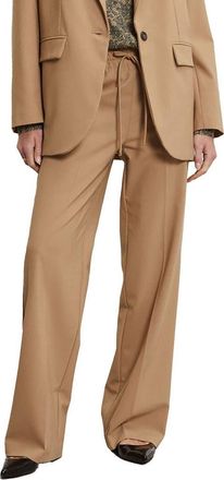 ottod'Ame Jogger Trousers With Drawstring in Camel at Nordstrom, Size 46 It
