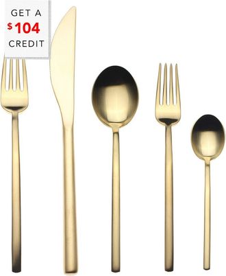 Mepra 20Pc Flatware Set With $104 Credit