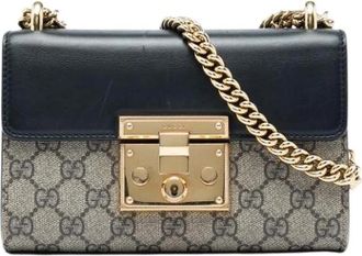 Gucci Pre-owned Vintage Crossbody Bag - Dames - Vintage Schoudertas - Beige - ONE Size - Vintage