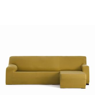 Eysa Funda de chaise longue biel&aacute;stica derecha b/c mostaza 250 - 310 cm