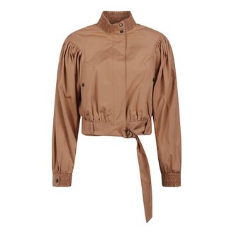 Chlo&eacute; Light Jackets, female, Brown, Size: S Chlo&egrave; Coats