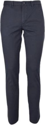 Tommy Hilfiger Broeken, Heren, Blauw, M, Katoen, Bleecker Chino Structure GMD Broek