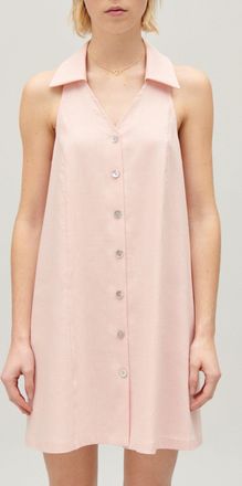Claudie Pierlot Robe courte babydoll boutonn&eacute;e