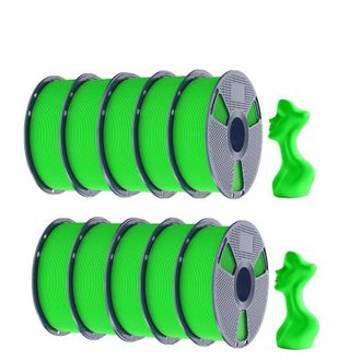 OEM Filamento 3d, Textura Mate, Impresi&oacute;n De Alta Velocidad, Hsmpetg Verde