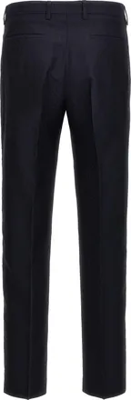 Etro Mens Blue Cotton Dress Pants