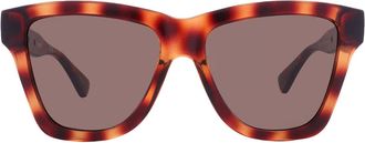 Moschino Brown Square Ladies Sunglasses MOS131/S 0086/70 54