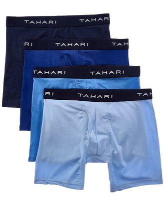 Elie Tahari 4Pk Classic Fit Stretch Boxer Brief