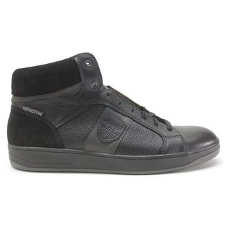Mephisto Mephisto Heliot Leather Mens High Top Trainers - Black - Size:UK 9.5