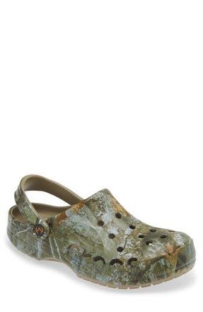 Crocs Gender Inclusive Realtree Edge Camo Baya Clog in Green Multi at Nordstrom Rack, Size 11 Womens / 9 Mens