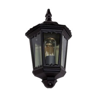 Lindby Lindby L&aacute;mpara De Pared Exterior lieva En Negro Aluminio