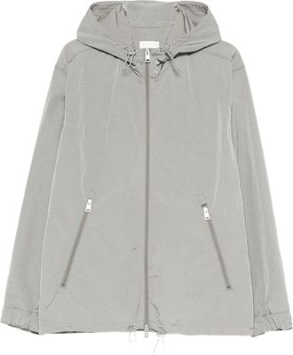 Sandro hooded-neck drwastrings jacket - men - Polyamide/Polyester/Polyester - M - Grey