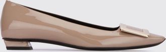 Roger Vivier Ballerine Belle Vivier in pelle verniciata con punta squadrata