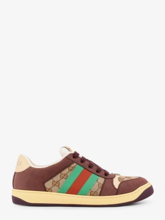 Gucci Sneakers in pelle in tessuto GG - GUCCI - gender_Man