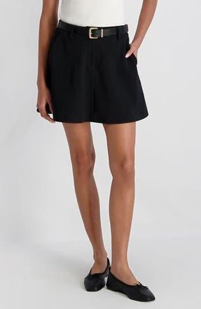 French Connection Echo Crepe Miniskirt in Black at Nordstrom Rack, Size 4