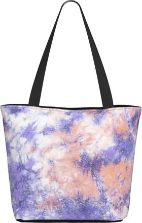 AOOEDM Purple And Pink Pattern Ladies Shopping Bag 13x11x7in.The Perfect ValentineS Day Gift.It Is The Best ValentineS Day Gift For Mom, Daughter, Wife,Etc
