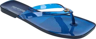 True Religion Lola Sandal in Navy at Nordstrom, Size 6