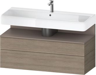 Duravit Qatego Mueble Bajo Lavabo, 1 Extra&iacute;ble Y 1 Caj&oacute;n, - Duravit